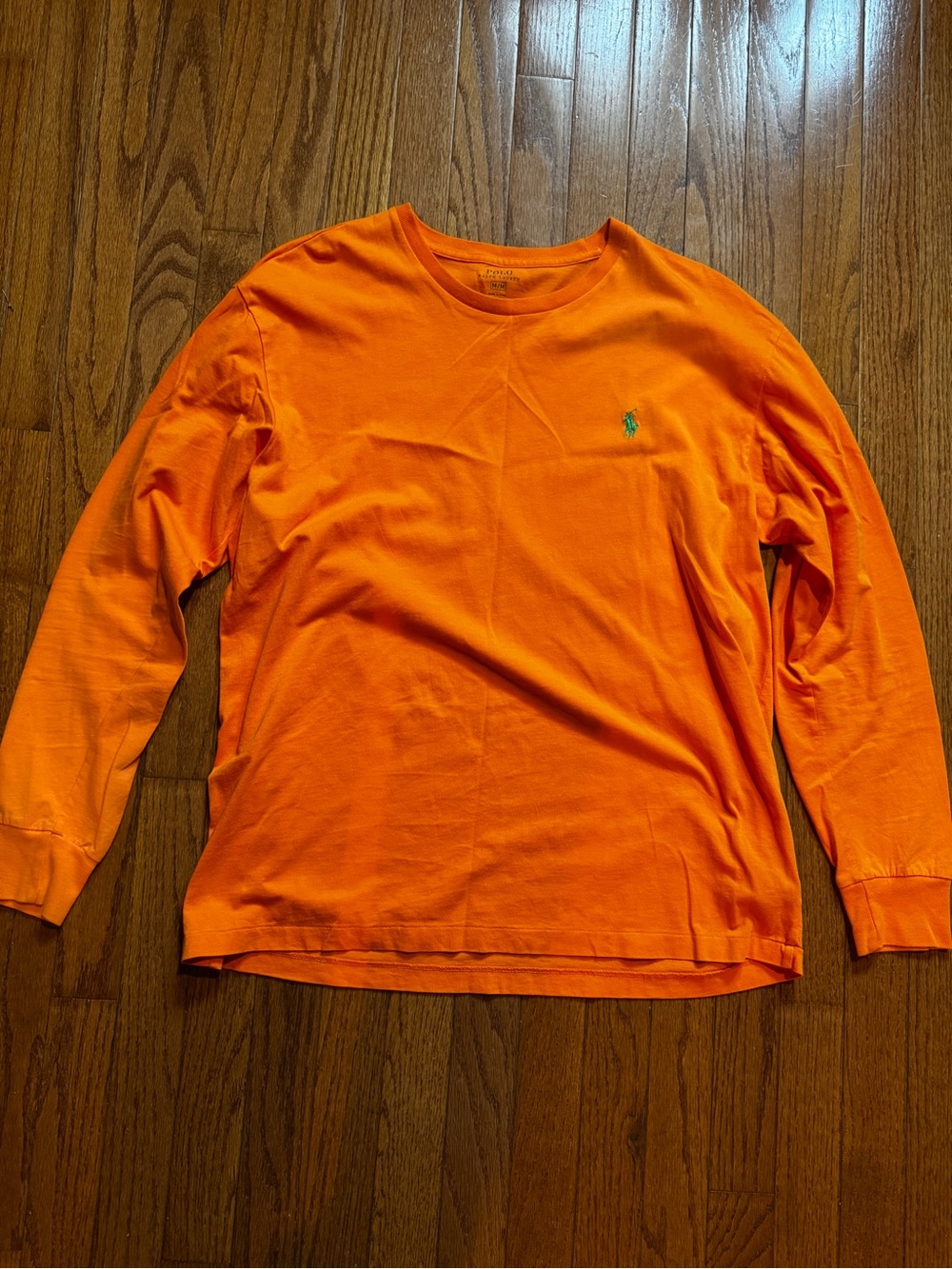 Polo by Ralph Lauren Orange Crew Neck Tee